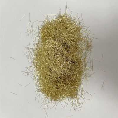 Le haut cuivre de force de collage a enduit la fibre en acier micro pour l'ingénierie