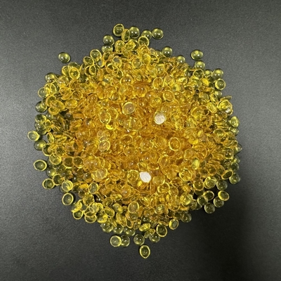 Pointe de ramollissement élevée jaune granulaire similaire à la résine de polyamide versamide 750 pour l'encre d'impression gravure et flexo
