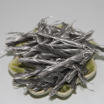 Macro résistant de fente renforçant les fibres concrètes en nylon 50mm