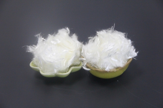 Haute fibre de l'alcool polyvinylique PVA Microfiber de module pour l'industrie cimentière