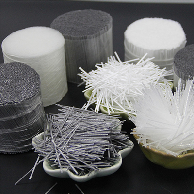 Fibre structurelle de macro macro synthétique de fibre pour le béton de tissu-renforcé
