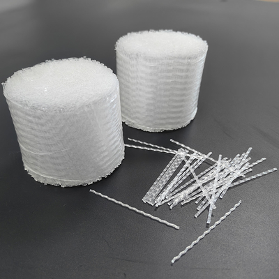 Formation en ondes de fibres macro PP au lieu de mailles métalliques soudées et de fibres d'acier dans les structures en béton pour les ponts et les toits de tunnels