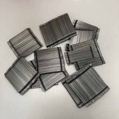 Le crochet d'extrémité certifié par CE a collé la fibre en acier 30mm - 55mm pour le renfort concret