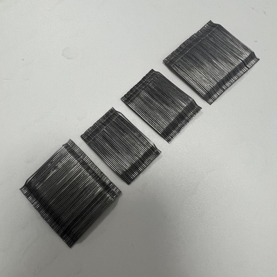 La résistance à la traction de L/D 80 1800Mpa a collé la fibre accrochée 80/60 d'acier d'extrémité pour le tunnel de mine