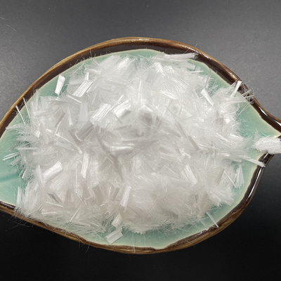 Excellente résistance au rétrécissement de la forme de monofilament blanc de fibre de PP pour une couche imperméable à l'eau de l'industrie