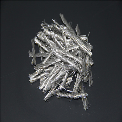 Fibre Bunchy de la torsion matérielle grise pp de polymère pour le plancher industriel