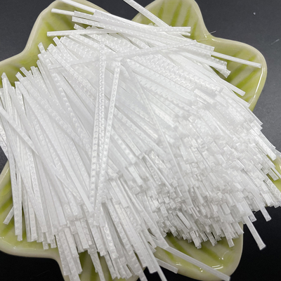 Fabrication de fibres synthétiques de PP en macrofibre en relief pour le béton et le béton