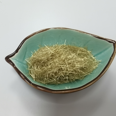 le cuivre en laiton a enduit les fibres en acier micro de fibre pour le béton de performance ultra haute d'UHPC
