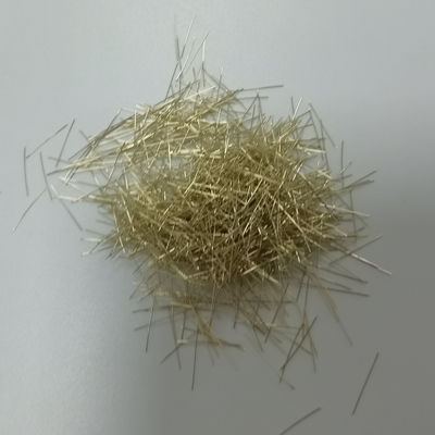 le cuivre en laiton a enduit les fibres en acier micro de fibre pour le béton de performance ultra haute d'UHPC