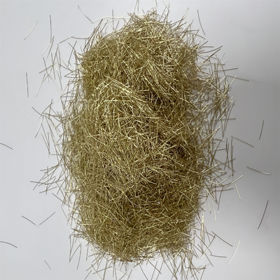 Le haut cuivre de force de collage a enduit la fibre en acier micro pour l'ingénierie