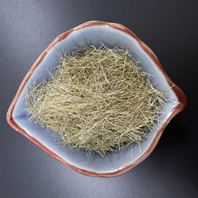Le haut cuivre de force de collage a enduit la fibre en acier micro pour l'ingénierie