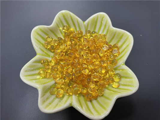 Adhésif chaud de fonte de polyamide solide transparent granulaire jaune-clair pour le vêtement et les chaussures
