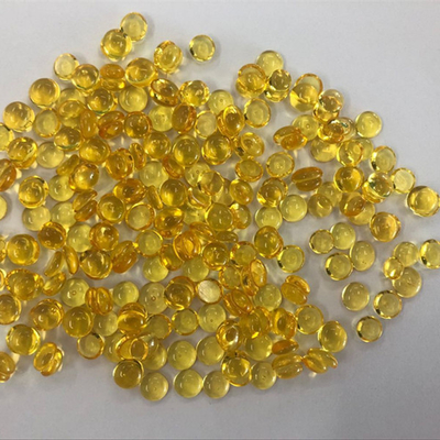 Adhésif chaud de fonte de polyamide solide transparent granulaire jaune-clair pour le vêtement et les chaussures