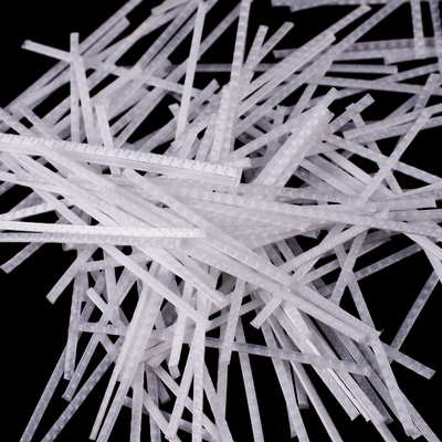 Excellent renforcez la macro fibre de polypropylène additif concret de relief pour des routes et des ponts