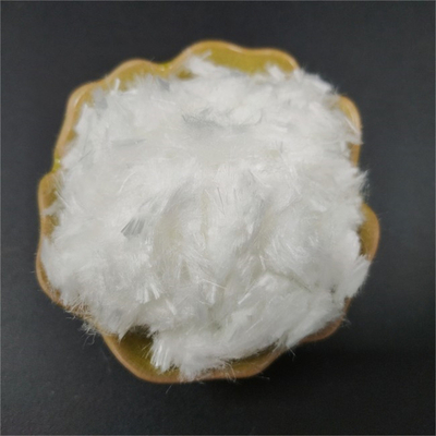 6-18 le millimètre de fibre de polyamide pour réduit la formation du rétrécissement en plastique fendant en béton