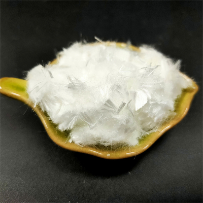 6-18 le millimètre de fibre de polyamide pour réduit la formation du rétrécissement en plastique fendant en béton