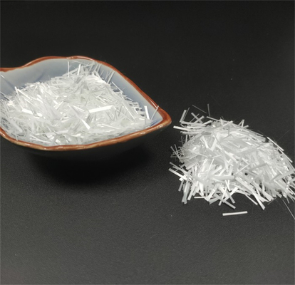 fibre de verre blanche de 6mm HD pour l'anti béton de fissuration et de renfort