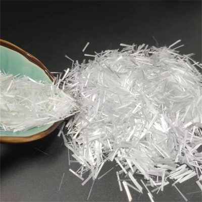 fibre de verre blanche de 6mm HD pour l'anti béton de fissuration et de renfort