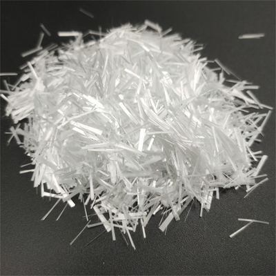 fibre de verre blanche de 6mm HD pour l'anti béton de fissuration et de renfort