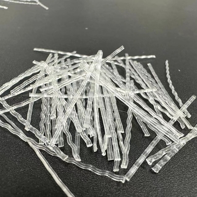 Certifié CE Ingénierie du béton PP Fibre à ondes macro 40 mm pour le béton