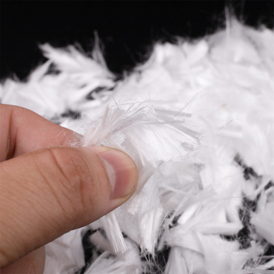 6-18 mm de micro-fibres en PP pour les projets de construction industrielle et civile