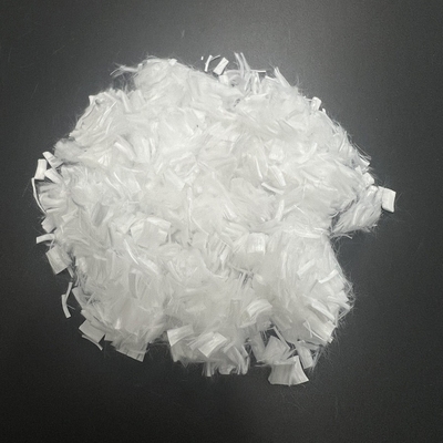 Fibre de maïs blanche hachée Fibre de PLA pour l'industrie pétrolière