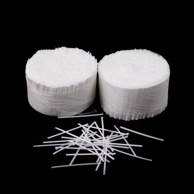 Ciment additif synthétique en macro-fibres pour béton