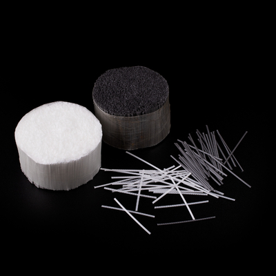 Ciment additif synthétique en macro-fibres pour béton
