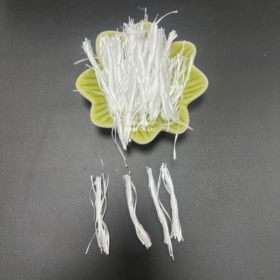 Polypropylène Macro-Fibre Twisted Bundle pour le renforcement du béton dans la construction de bâtiments Modèle de fibre PP