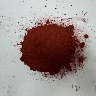 Produits chimiques de haute pureté matières premières pigments inorganiques oxyde de fer rouge pour les briques de béton