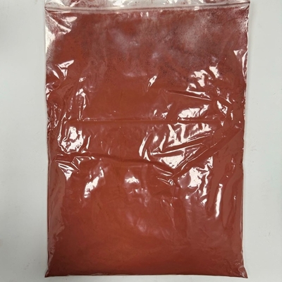 Produits chimiques de haute pureté matières premières pigments inorganiques oxyde de fer rouge pour les briques de béton