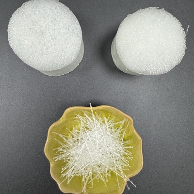 400 MPa Résistance à la traction Polypropylène en forme d'onde Fibre pour le ciment béton anti-craquage