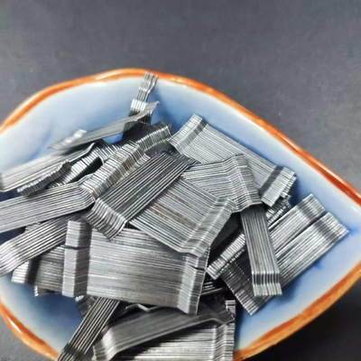 Type d'extrémité à crochet en fibre d'acier inoxydable revêtue pour le port et l'ingénierie marine