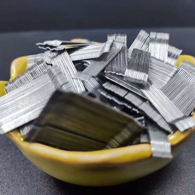 Type d'extrémité à crochet en fibre d'acier inoxydable revêtue pour le port et l'ingénierie marine
