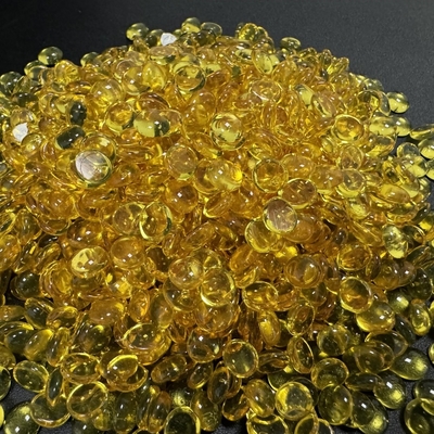 Pointe de ramollissement élevée jaune granulaire similaire à la résine de polyamide versamide 750 pour l'encre d'impression gravure et flexo