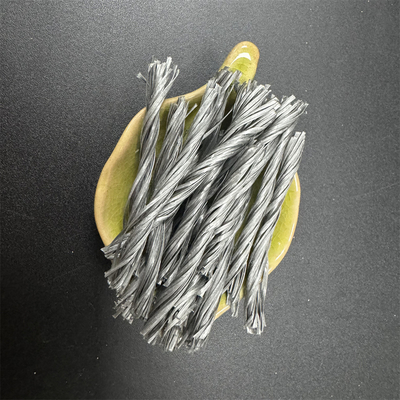 forme Bunchy tordue par fibre 500T de 40mm pp pour le renfort concret