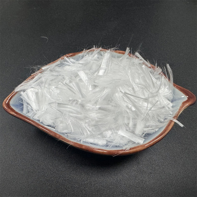 Monofilament de fibre de PP blanc pour augmenter la résistance aux fissures sur la surface des ateliers industriels, des entrepôts et des parkings