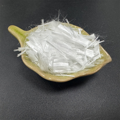 Monofilament de fibre de PP blanc pour augmenter la résistance aux fissures sur la surface des ateliers industriels, des entrepôts et des parkings