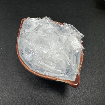 La fibre de polypropylène de Briture 12mm 18mm Fibrillated la résistance de Mesh For Concrete And Crack