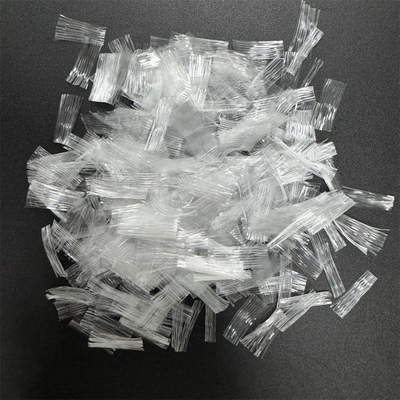 Résistance à la traction 560Mpa Maillage fibrilé en fibre de polypropylène Améliorer la protection de l'acier pour la construction moderne de maisons et d'usines