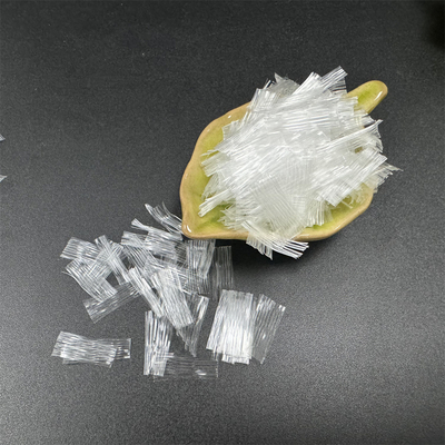 Les fibres en maille de polypropylène de 12 à 20 mm améliorent la qualité et la résistance de l'ingénierie du béton