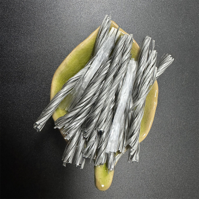 Type hybride de fibres de PP de 48 mm pour le béton de masse
