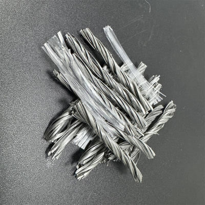 Type hybride de fibres de PP de 48 mm pour le béton de masse