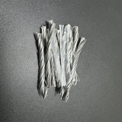 Type hybride de fibres de PP de 48 mm pour le béton de masse