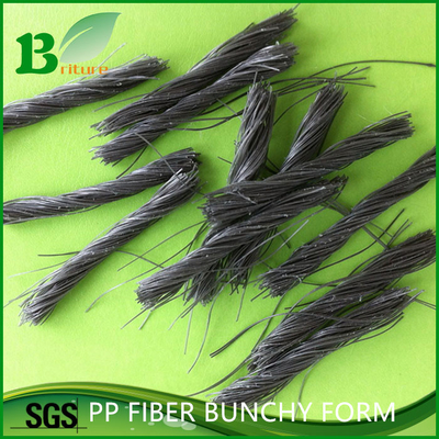 Fibre du monofilament pp de fibre de polypropylène pour le renfort concret
