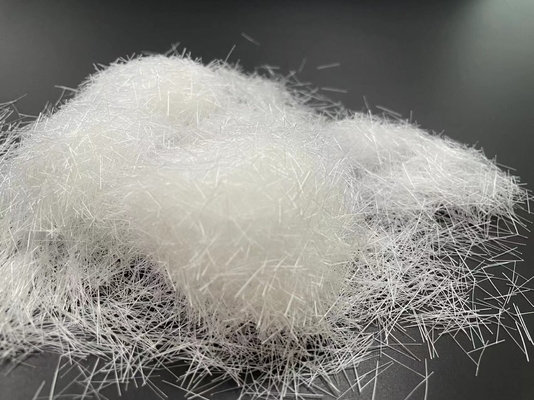 0.2um la fibre de l'alcool polyvinylique PVA pour UHPC a découpé la fleur d'illustration ou de ciment