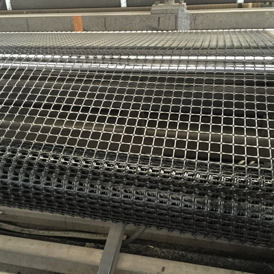 verre biaxiale du polypropylène pp Geogrid de 39x39mm pour le renfort de base de route