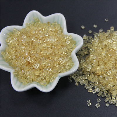 Polypropylène chloré granulaire jaune pâle de propriété de résistance aux intempéries élevée pour l'adhésif de l'encre d'imprimerie