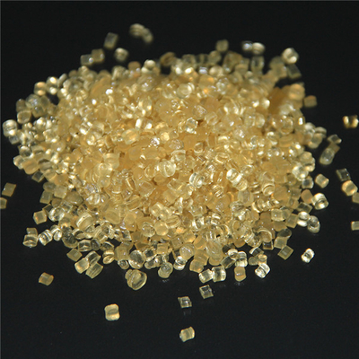 Polypropylène chloré granulaire jaune pâle de propriété de résistance aux intempéries élevée pour l'adhésif de l'encre d'imprimerie