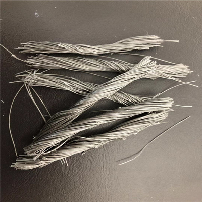 La fibre systhetic pour renforcer la forme Bunchy de fibre concrète de pp